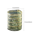 Maxbell Rotating Jewelry Box Rings Earring Necklace Holder for Rings Hair Ties Home