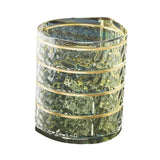 Maxbell Rotating Jewelry Box Rings Earring Necklace Holder for Rings Hair Ties Home