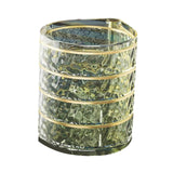 Maxbell Rotating Jewelry Box Rings Earring Necklace Holder for Rings Hair Ties Home