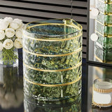 Maxbell Rotating Jewelry Box Rings Earring Necklace Holder for Rings Hair Ties Home