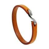 Maxbell Cuff Bracelet for Men Accessories Friend Gift Jewelry 7.87inch S Buckle Yellow