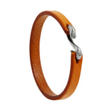 Maxbell Cuff Bracelet for Men Accessories Friend Gift Jewelry 7.87inch S Buckle Yellow