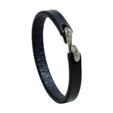 Maxbell Cuff Bracelet for Men Accessories Friend Gift Jewelry 7.87inch S Buckle Black