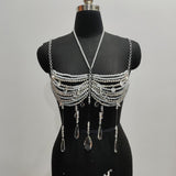 Maxbell Body Chain Bra Boho for Women and Girls for Performance Dressing up Concerts