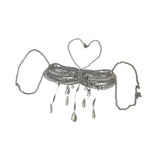 Maxbell Body Chain Bra Boho for Women and Girls for Performance Dressing up Concerts