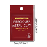 Maxbell Metal Clay Charms Necklace Bangles Adults Kids Handmade Bracelet Silver Clay 10g