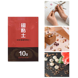 Maxbell Metal Clay Jewelry Finding Supplies Beads Professional Rings Adults Kids 10G