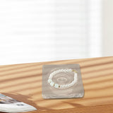 Maxbell Acrylic Pendant Bangle Display Tray Sturdy for Store