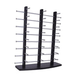 Maxbell Glasses Stand Multi Layers Sunglasses Holder for Malls Exhibition Countertop Black