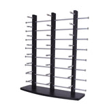 Maxbell Glasses Stand Multi Layers Sunglasses Holder for Malls Exhibition Countertop Black