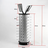 Maxbell Glasses Display Stand Rotating Eyeglass Display Turning Stand for Home Store Round for 36 Glasses