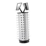 Maxbell Glasses Display Stand Rotating Eyeglass Display Turning Stand for Home Store Round for 44 Glasses