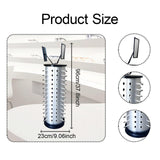 Maxbell Glasses Display Stand Rotating Eyeglass Display Turning Stand for Home Store Round for 52 Glasses