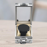 Maxbell Watch Box Organizer Clear Lid Gift Idea with Cloth Pillow Watch Display Case