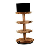 Maxbell Rotating Jewelry Storage Organizer Necklace Hanger for Pendant Rings Dresser