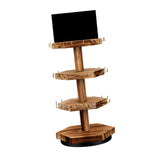 Maxbell Rotating Jewelry Storage Organizer Necklace Hanger for Pendant Rings Dresser