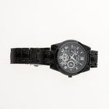 Maxbell Male Wrist Watch Business Gift Bracelet Watch for Father Friends Grandfather black