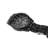 Maxbell Male Wrist Watch Business Gift Bracelet Watch for Father Friends Grandfather black