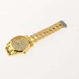 Maxbell Male Wrist Watch Business Gift Bracelet Watch for Father Friends Grandfather gold
