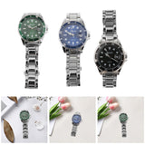 Maxbell Auto Mechanical Watch Men Quartz Movement Chronograph Analog Wristwatch Green