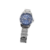 Maxbell Auto Mechanical Watch Men Quartz Movement Chronograph Analog Wristwatch Blue