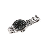 Maxbell Auto Mechanical Watch Men Quartz Movement Chronograph Analog Wristwatch Black