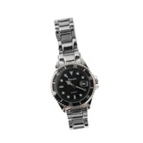 Maxbell Auto Mechanical Watch Men Quartz Movement Chronograph Analog Wristwatch Black