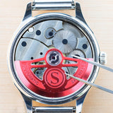 Maxbell Watch Automatic Hammer Rotor Jeweler Shop Watchmakers Accessory Watch Repair Red