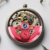 Maxbell Watch Automatic Hammer Rotor Jeweler Shop Watchmakers Accessory Watch Repair Red