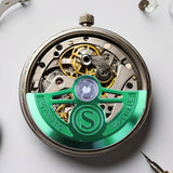 Maxbell Watch Automatic Hammer Rotor Jeweler Shop Watchmakers Accessory Watch Repair Green