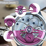 Maxbell Watch Automatic Hammer Rotor Jeweler Shop Watchmakers Accessory Watch Repair Purple