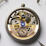 Maxbell Watch Automatic Hammer Rotor Jeweler Shop Watchmakers Accessory Watch Repair Brown