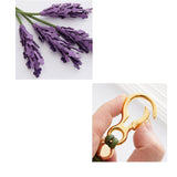 Maxbell Lavender Keychain Gift Bag Pendant for Backpack Anniversary Handbag