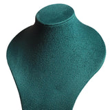 Maxbell Necklace Display Mannequin Jewelry Stand for Dresser Countertop Retail Store Green