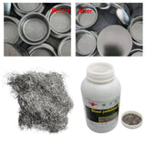 Maxbell Steel Tumbling Media Pins Portable Lightweight for Metal Hardware Processing 0.2mm 100g