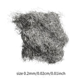 Maxbell Steel Tumbling Media Pins Portable Lightweight for Metal Hardware Processing 0.2mm 100g