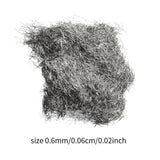 Maxbell Steel Tumbling Media Pins Portable Lightweight for Metal Hardware Processing 0.6mm 100g