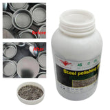 Maxbell Steel Tumbling Media Pins Portable Lightweight for Metal Hardware Processing 0.4.mm 1 kg