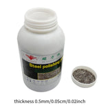 Maxbell Steel Tumbling Media Pins Portable Lightweight for Metal Hardware Processing 0.5.mm  1 kg