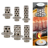 Maxbell Centrifugal Casting Steel Bell Jewelry Tool for Sand Casting Casting Machine 1.2inchx2inch