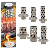 Maxbell Centrifugal Casting Steel Bell Jewelry Tool for Sand Casting Casting Machine 1.2inchx2inch