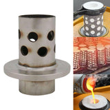 Maxbell Centrifugal Casting Steel Bell Jewelry Tool for Sand Casting Casting Machine 1.2inchx2inch