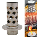 Maxbell Centrifugal Casting Steel Bell Jewelry Tool for Sand Casting Casting Machine 1.2inchx3inch