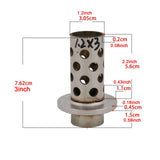Maxbell Centrifugal Casting Steel Bell Jewelry Tool for Sand Casting Casting Machine 1.2inchx3inch