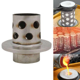 Maxbell Centrifugal Casting Steel Bell Jewelry Tool for Sand Casting Casting Machine 1.5inchx2inch