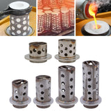 Maxbell Centrifugal Casting Steel Bell Jewelry Craft Casting Portable for Sand Metal 2inchx2inch