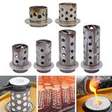 Maxbell Centrifugal Casting Steel Bell Jewelry Craft Casting Portable for Sand Metal 2inchx2inch