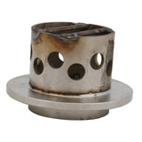 Maxbell Centrifugal Casting Steel Bell Jewelry Craft Casting Portable for Sand Metal 2inchx2inch