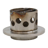 Maxbell Centrifugal Casting Steel Bell Jewelry Craft Casting Portable for Sand Metal 2inchx2inch