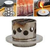 Maxbell Centrifugal Casting Steel Bell Jewelry Craft Casting Portable for Sand Metal 2inchx2inch